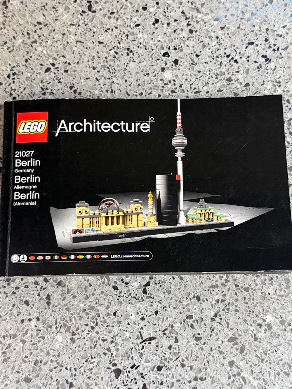 Lego Berlin Skyline Set 21027. Complete set with manual. No box